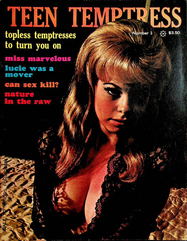 Teen Temptress Magazine  Miss Marvelous #1 1960's      120121lm-dm