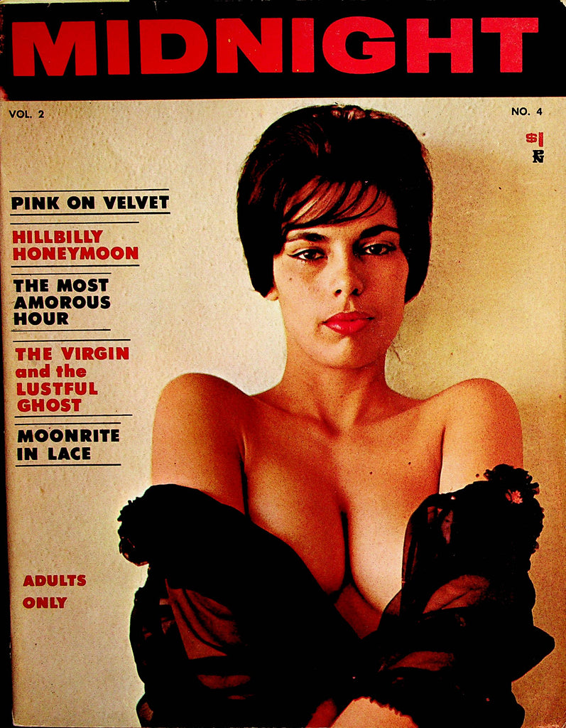 Midnight Busty Vintage Magazine  Carol Bayne's Nightly Capers  vol.2 #4  1962  071822lm-p2