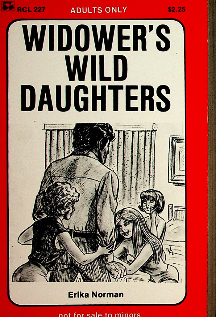 Widower's Wild Daughters Novel by Erika Norman  1975    092121lm-dm