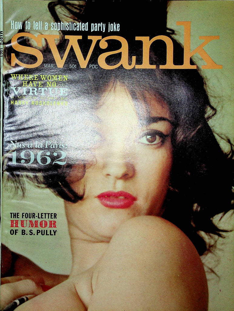 Swank Magazine Nus A La Paris & Queen Of The Ringers March 1962 012323RP