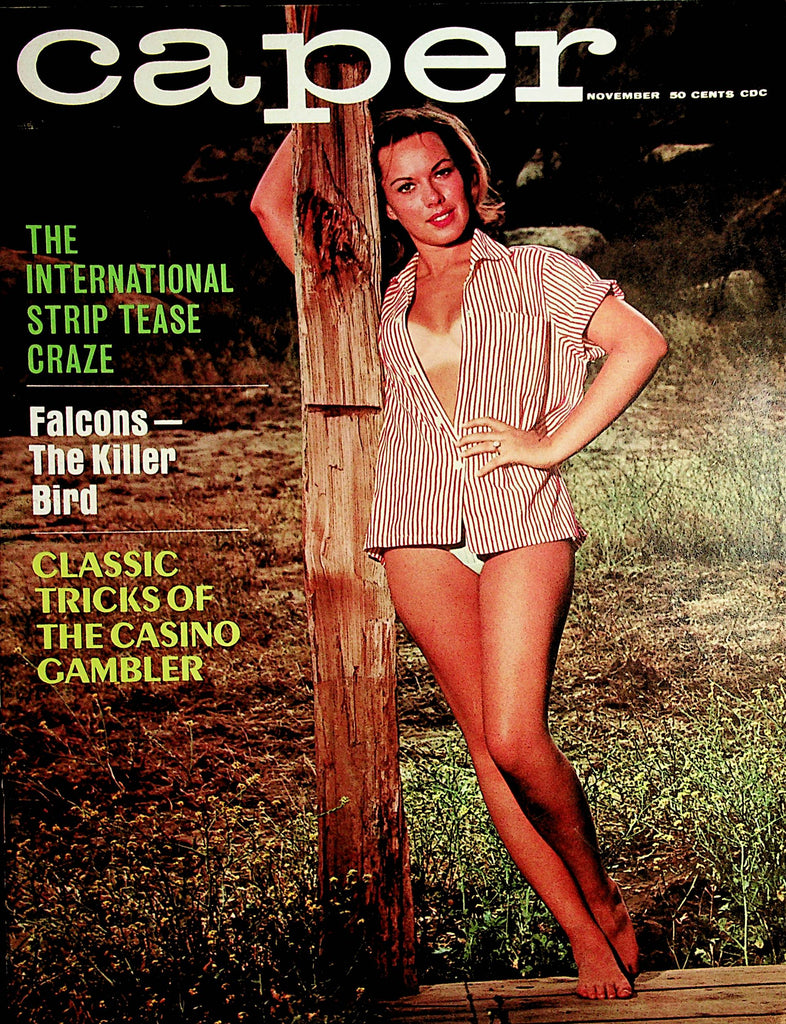 Caper Magazine The International Strip Tease Craze/ Centerfold Sylvia November 1961  082421lm-dm