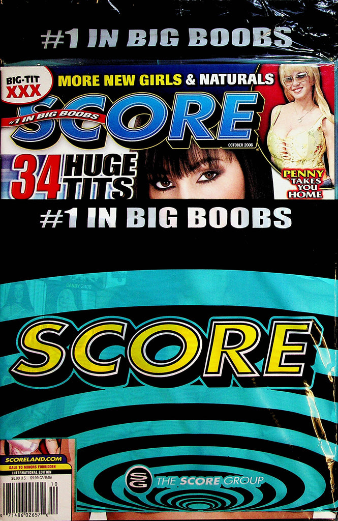 Score Busty Magazine  Penny Porsche  October 2006 New   040723lm-p2