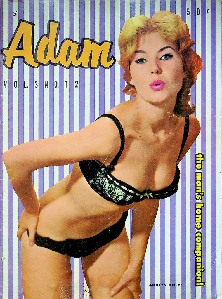 Adam Magazine Brit L'Etoile & Jean Nieto Vol.3 No.12 1959 063022RP