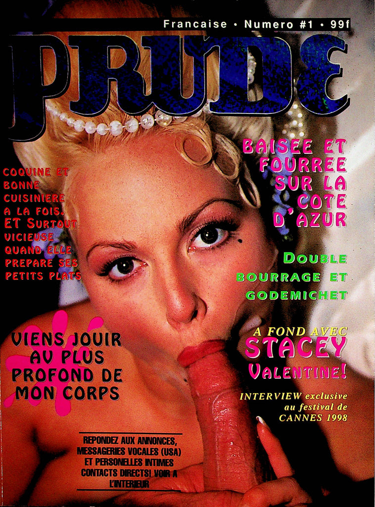 Prude French International Magazin  Stacey Valentine  #1  1998    062922lm-p