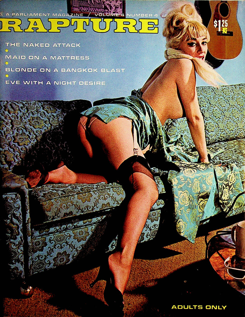 Rapture Busty Magazine  Cover And Centerfold Girl Tammy vol.4 #4  1965 Parliament Publication    071422lm-p2