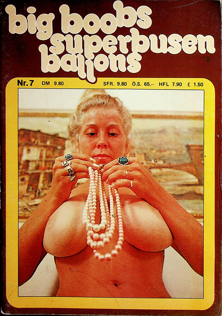 Big Boobs Superbusen Ballons International Digest  Roberta Pedon #7  1980's   083022lm-p2
