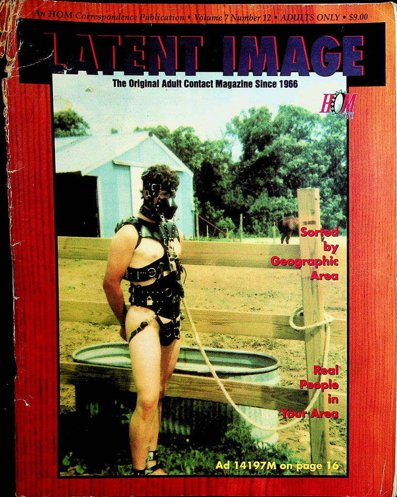 Latent Image Fetish Contact Magazine  vol.7 #12  1995 by HOM   010222lm-dm