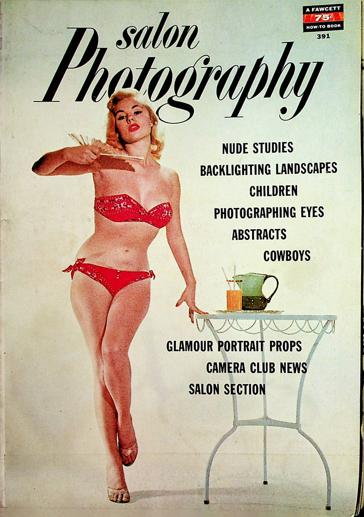 Salon Photography Vintage Magazine  Nude Studies and More! #391 1958   112021lm-dm