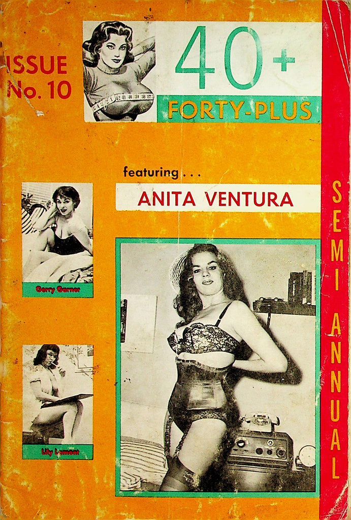 40+ Busty Vintage Semi-Annual Magazine Featuring Anita Ventura  #10  1964  062722lm-p