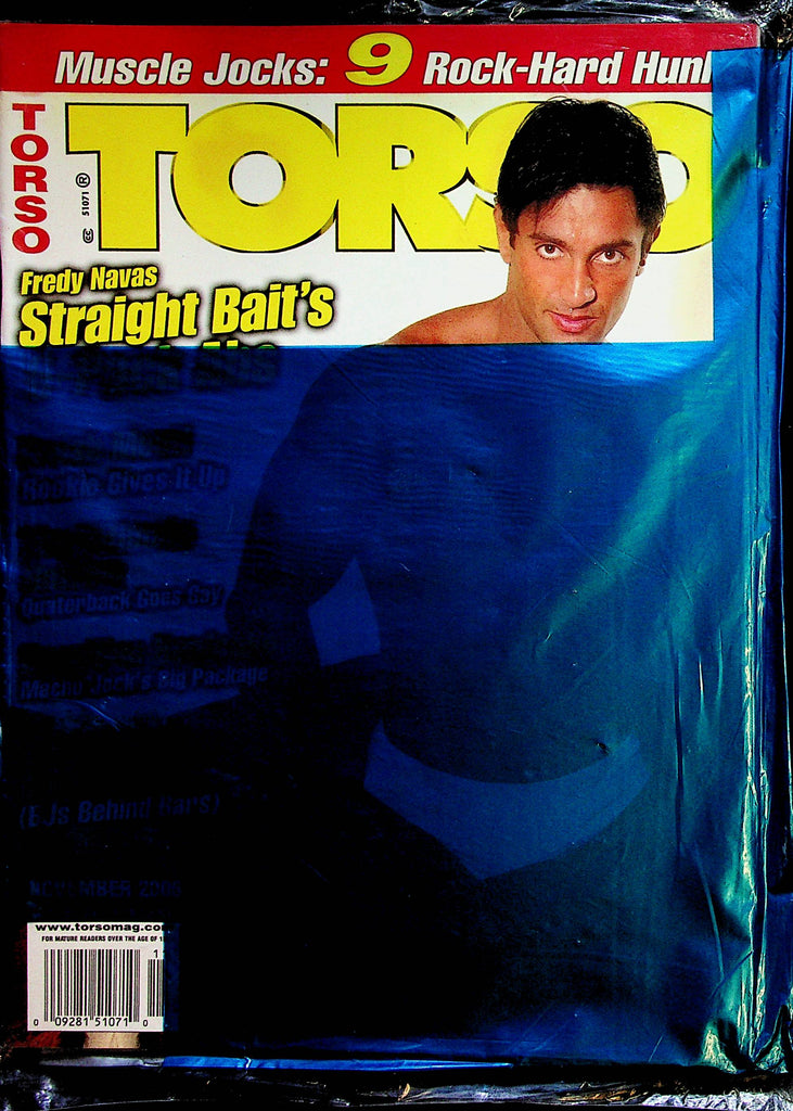 Torso Gay Magazine Muscle Jocks / Rock Hard Hunks!  November 2006  new/sealed    112022lm-p