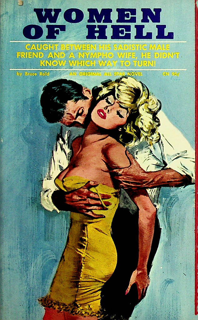 Women Of Hell Novel  by Bruce Rald  1966   092221lm-dmB