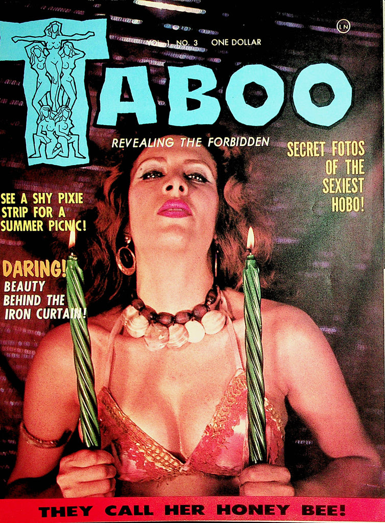 Taboo Magazine  A New Bardot Pat Elwell / Honey Bee  vol.1 #3 1960's    082421lm-dm