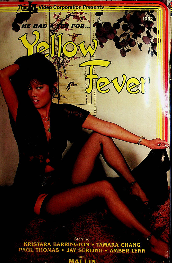 Yellow Fever VHS  Amber Lynn/ Kristara Barrington / Tamara Chang XXX  LA Video     111321lm-dm6
