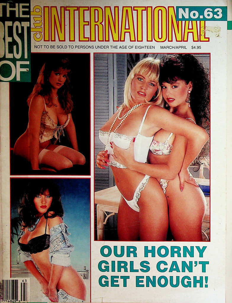 Best Of Club International Magazine   Horny Girls Can't Get Enough!  #63 1992    090322lm-p