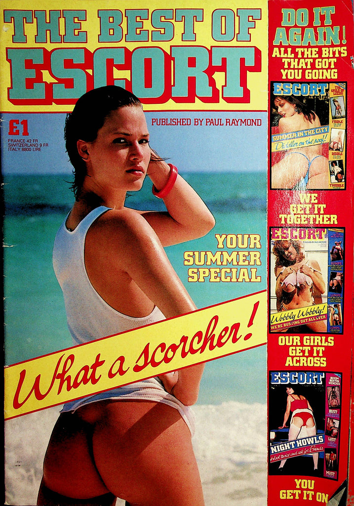 The Best Of Escort Magazine  Covergirl Clare  #6 1985 Paul Raymond    010222lm-dm