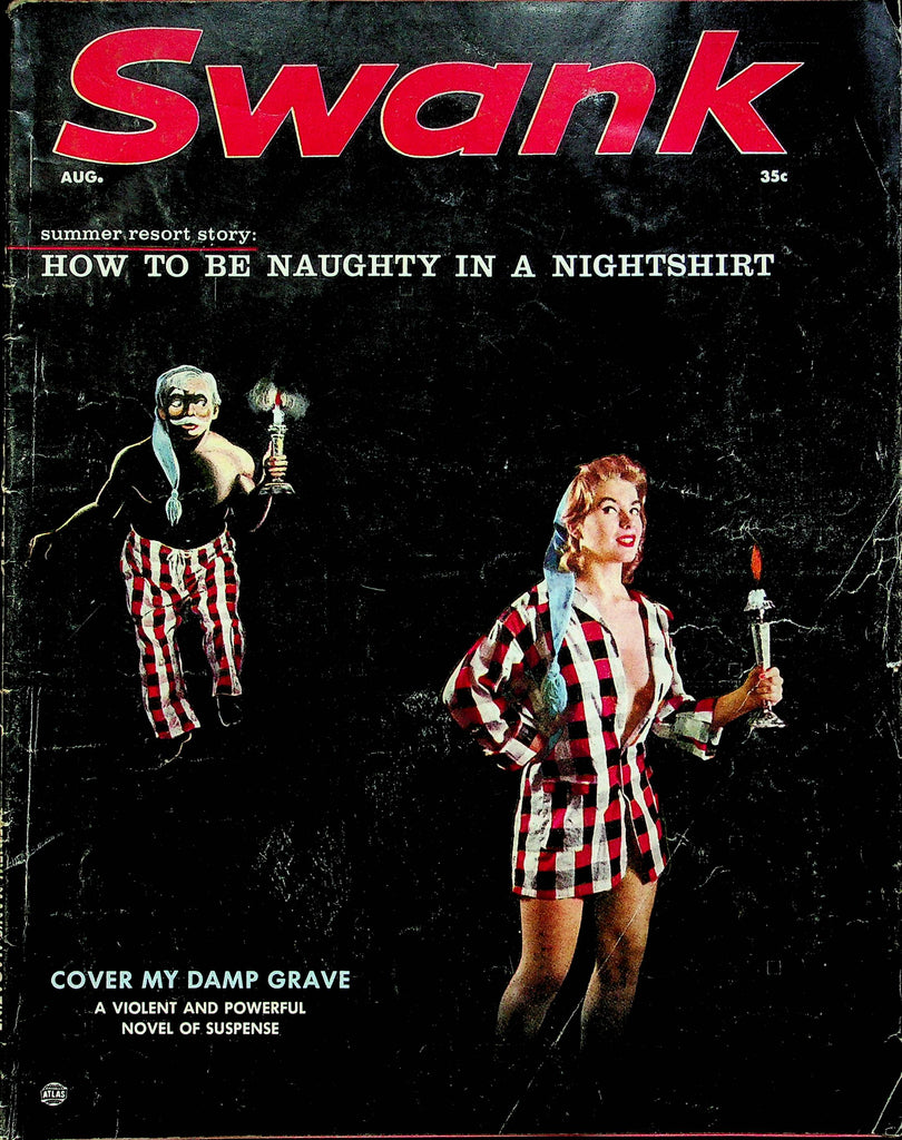 Swank Magazine How To Be Naughty In a Nightshirt August 1957 082222RP