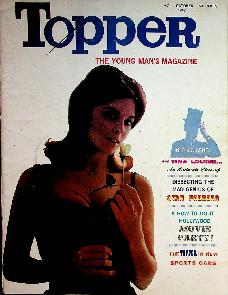 Topper Busty Magazine   Tina Louise  October 1961      070322lm-p