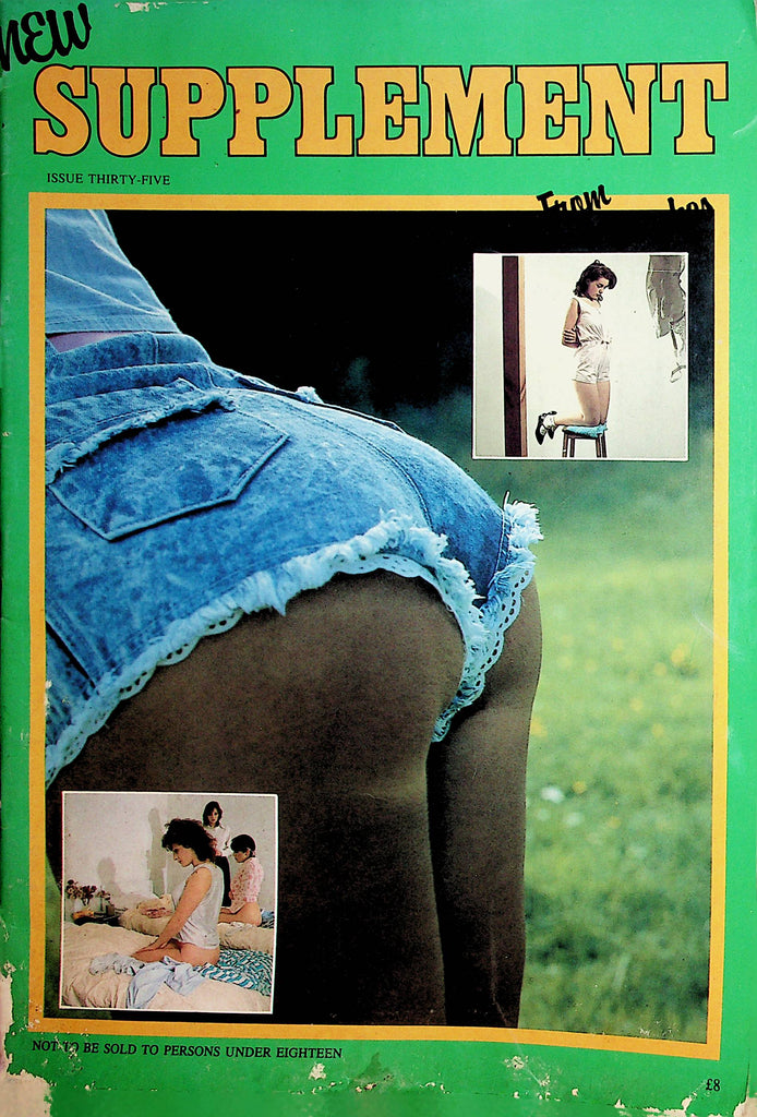 Supplement Fetish Magazine  Spank Me!  #35 1980's   022722lm-p