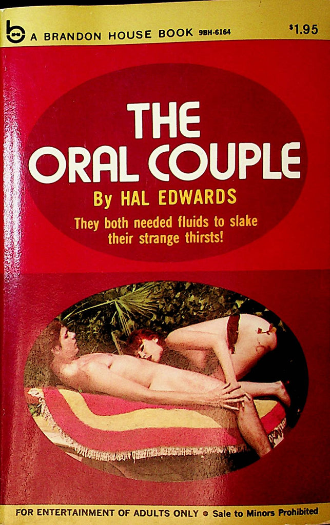The Oral Couple Novel by Hal Edwards  1971 Brandon House   092221lm-dm2