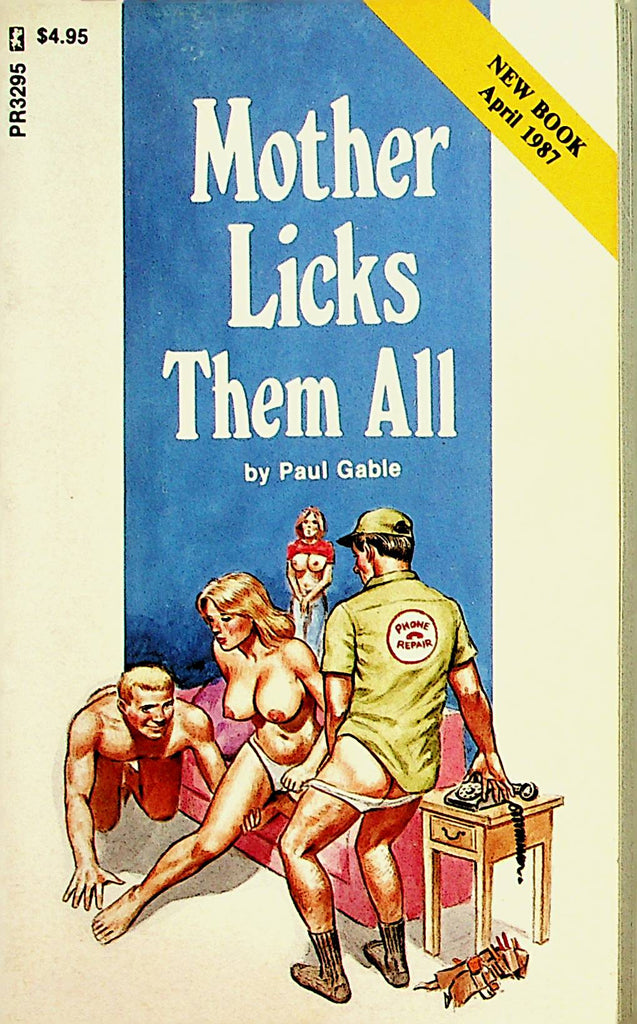 Mother Licks Them All Novel  by Paul Gabel  April 1987    091721dm2