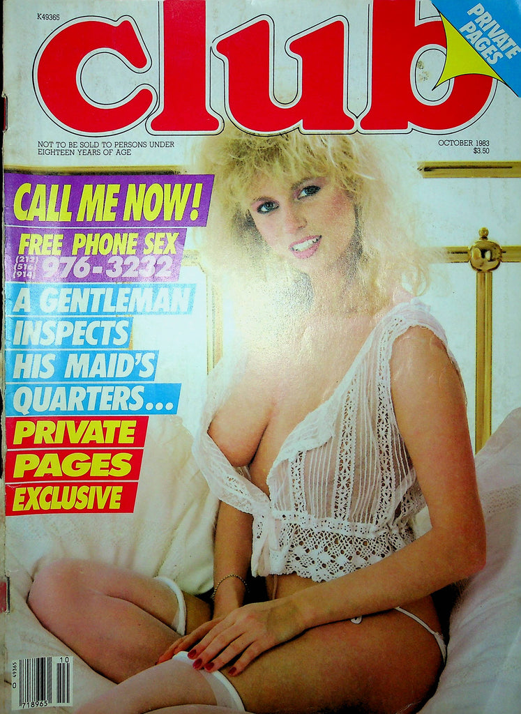 Club Magazine Rose & Pauline October 1983 011623RP