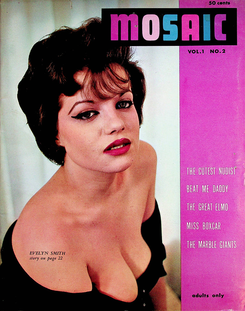 Mosaic Busty Magazine  Covergirl Evelyn Smith  vol.1 #2  1961  081022lm-p2