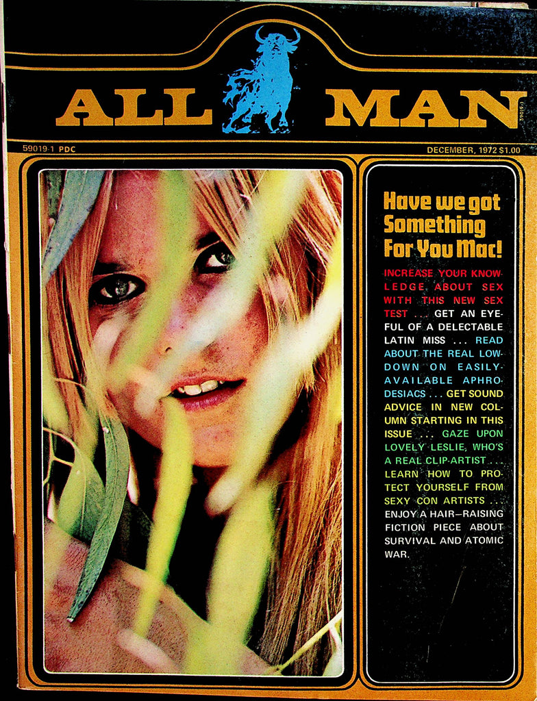 All Man Busty Magazine   Centerfold Girl Allison Donovan  December 1972    070322lm-p
