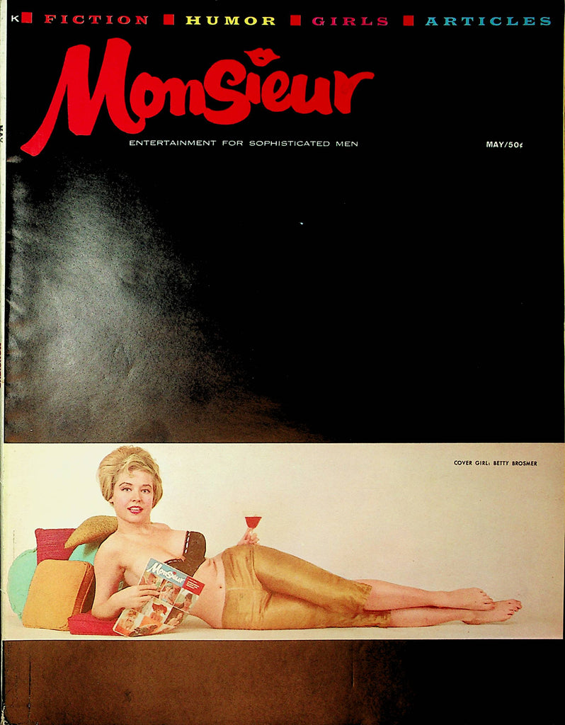 Monsieur Vintage Magazine  Betty Brosmer   May 1960  101521lm-dm