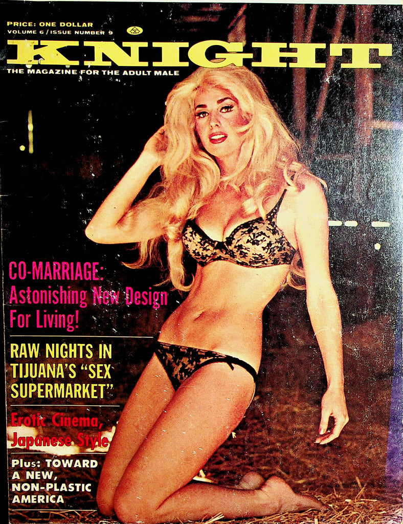 Knight Magazine   Covergirl Edy Williams  vofl.6 #9  1968   122821lm-dm