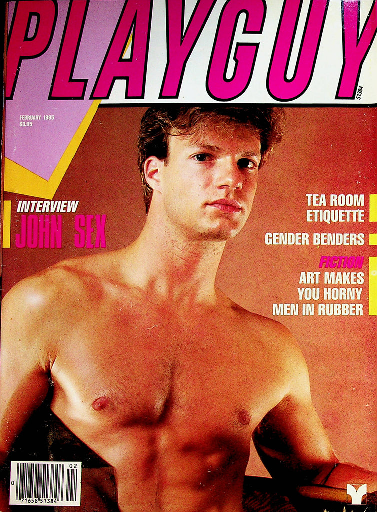 Playguy Gay Magazine   Interview: John Sex  February 1985     080422lm-p2