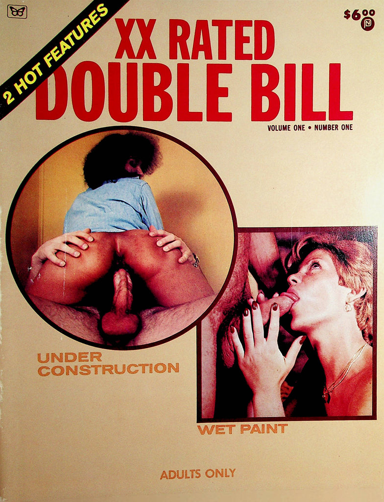 XX Rated Double Ball Magazine Under Construction & Wet Paint  #1  1970's   101521lm-dm