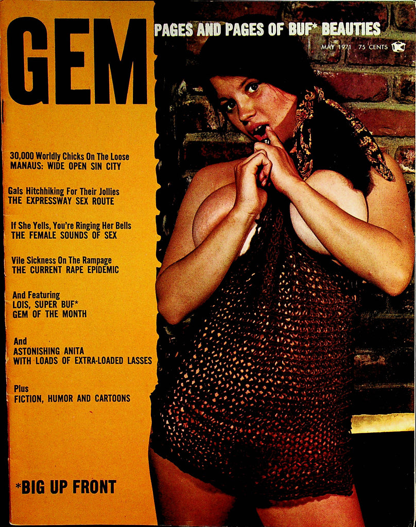 Gem Busty Magazine    Busty Lois  May 1971    102522lm-p