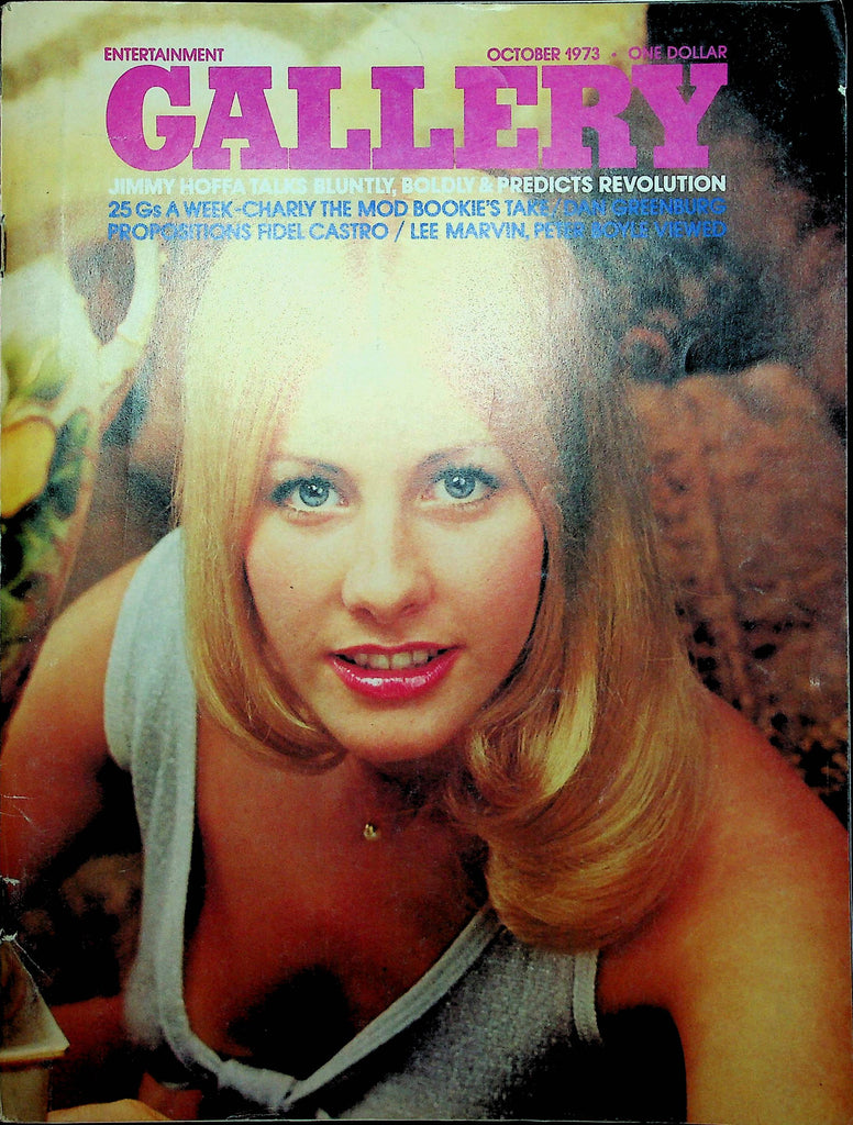 Gallery Magazine Jimmy Hoffa Interview & Michael McClue October 1973 100422RP