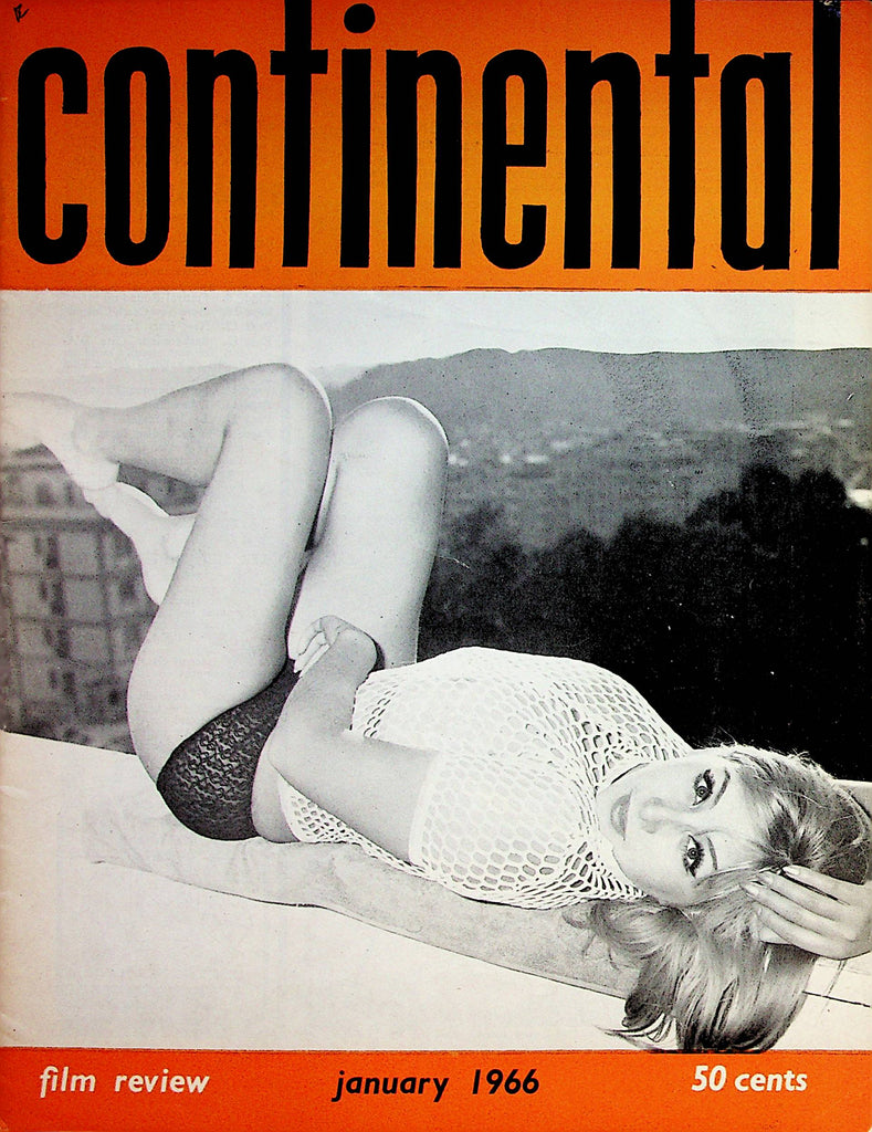 Continental Film Review Magazine   Covergirl Regina Steffen / Sophia Loren  January 1966      070122lm-p2