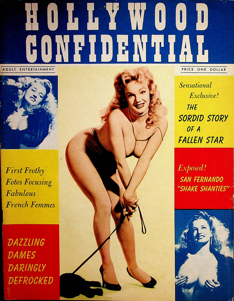 Hollywood Confidential Vintage Magazine  Tempest Storm  vol.2 #8  1957   071322lm-p2