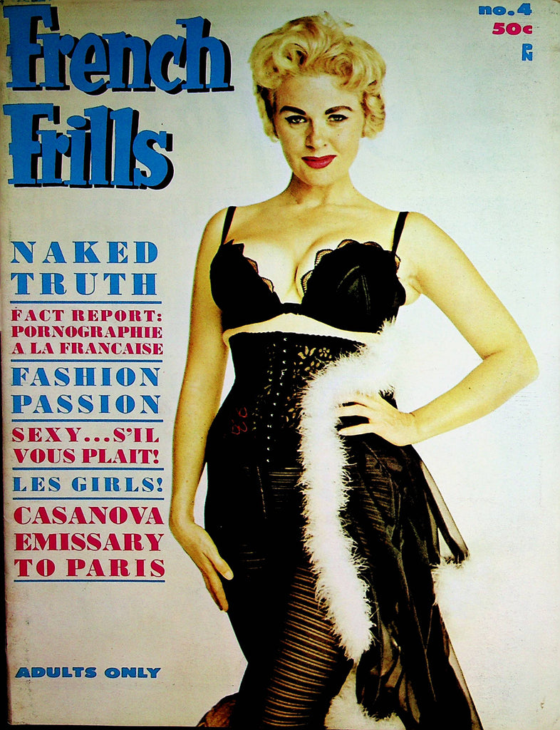 French Frills Busty Magazine  French Provincial / Les Girls!   #4  1961   071722lm-p
