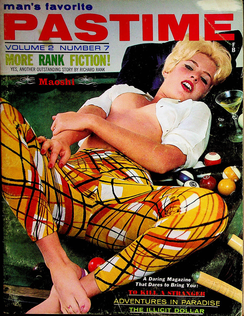 Man's Favorite Pastime Magazine  Covergirl Dorothy Dayton  vol.2 #7 1963   101522lm-p
