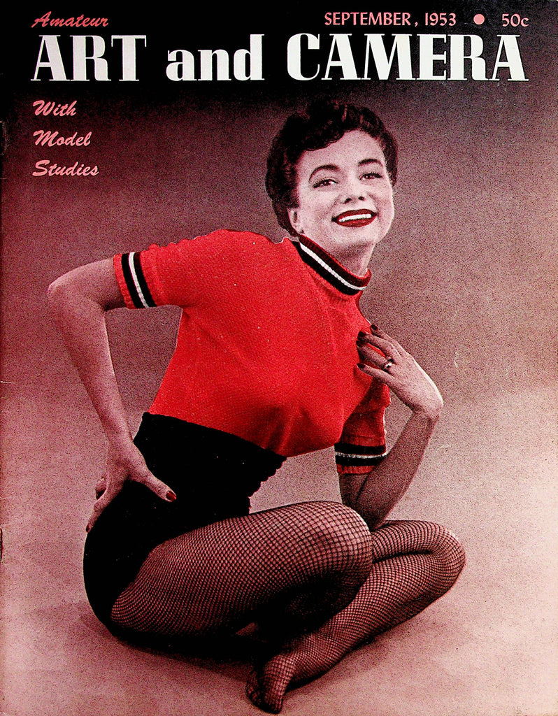 Amateur Art And Camera With Model Studies Magazine  September 1953   071922lm-p