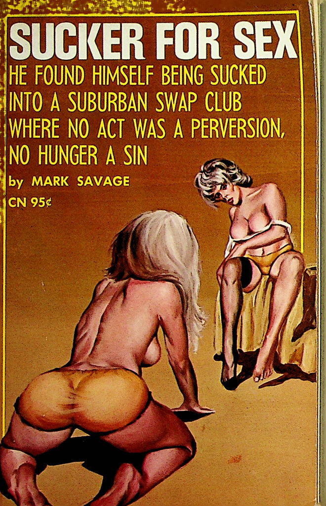 Sucker For Sex Novel by Mark Savage  1965   092121lm-dm