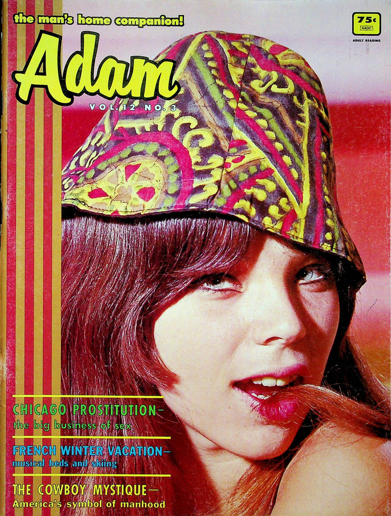 Adam Magazine French Winter Vacation & Any Seid Is Good Vol.12 No.3 March 1968 061622RP