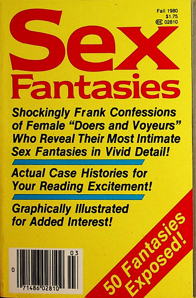 Sex Fantasies Adult Mini Book  Fall 1980  110121lm-dm