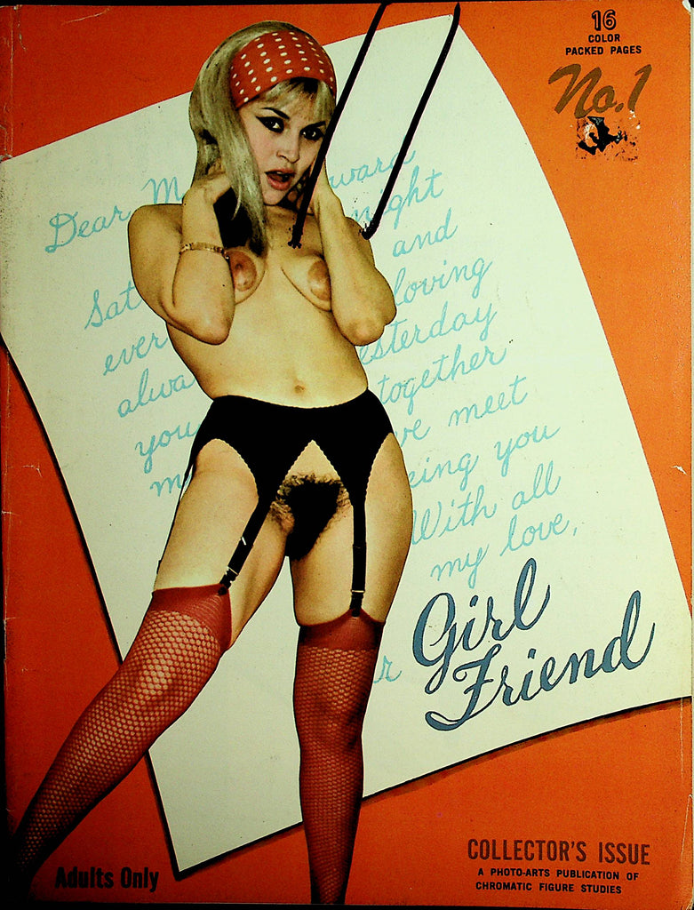 Girlfriend Vintage Magazine   The Orgy Mystique  #1 1968  Sunshine Enterprises  032422lm-p