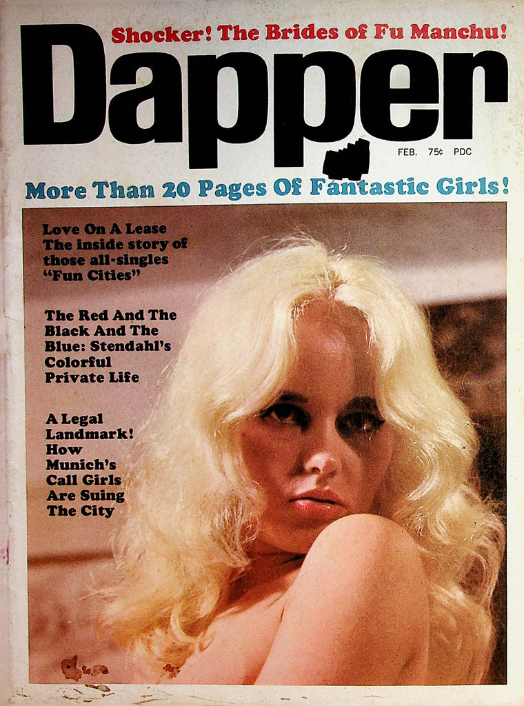 Dapper Busty Magazine Cover & Centerfold Annette Johnson  February 1967   072622lm-p