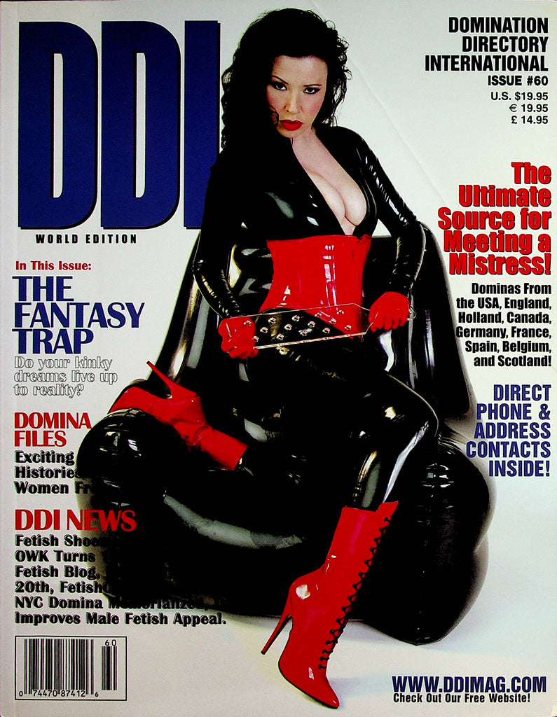 Domination Directory International Magazine   Meet A Mistress / The Fantasy Trap  #60  2006  122122lm-p