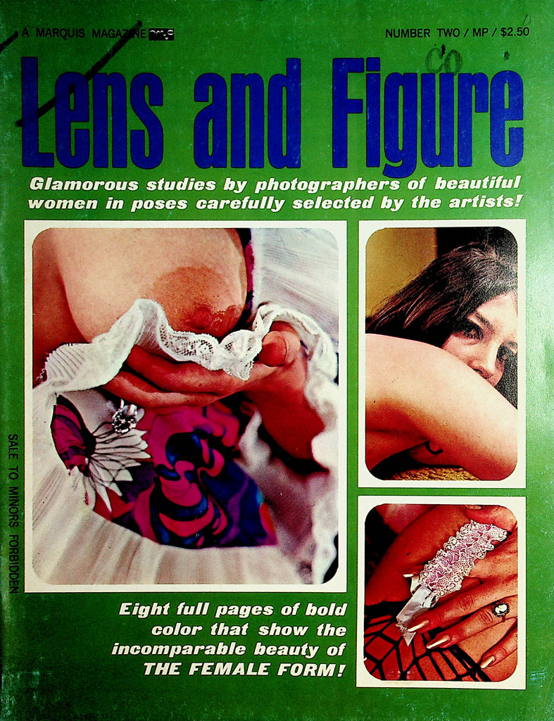 Lens and Figure Vintage Magazine  Beauty Of The Female Form  #2 1969  091321lm-dm