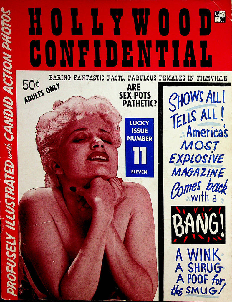 Hollywood Confidential Vintage Magazine  Marilyn Monroe/ Liz Taylor / Brigitte Bardot / Anita Ekberg   #11      101422lm-p