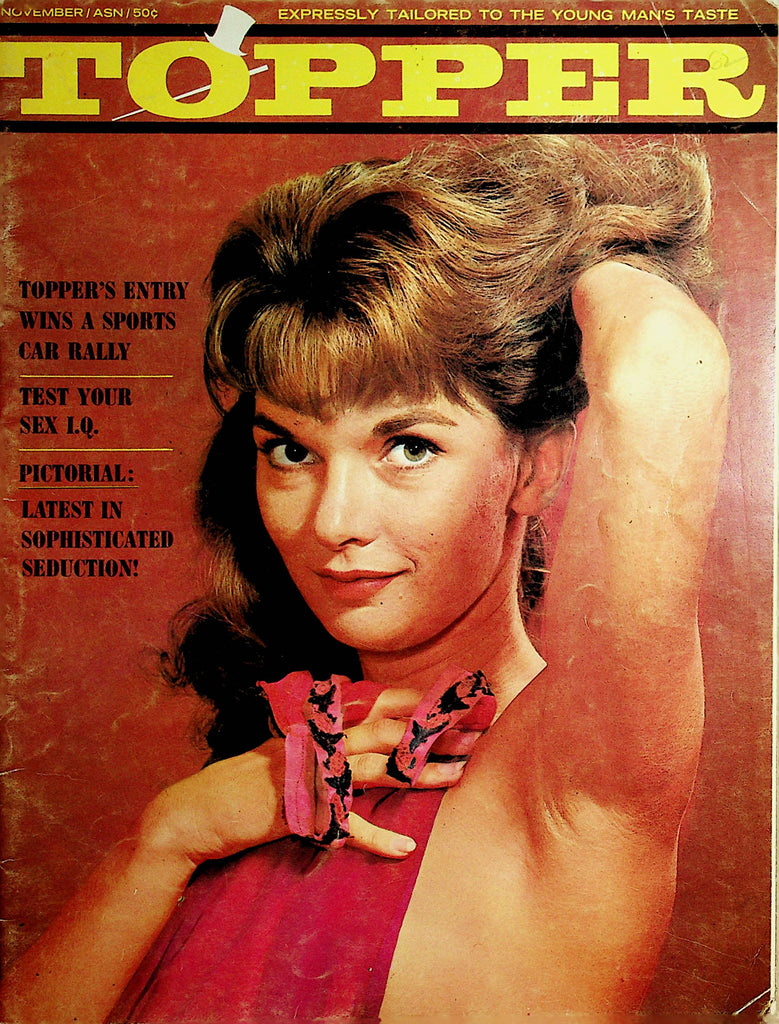 Topper Busty Vintage Magazine  Busty Karleen Karen  November 1962     101521lm-dm2