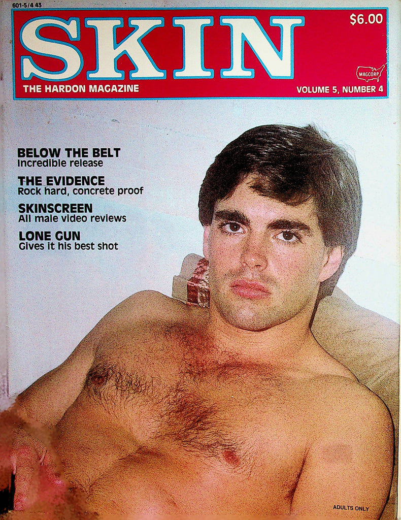 Skin Gay Magazine Coverguy Jonathan  vol.5 #4  1984  Magcorp     081322lm-p