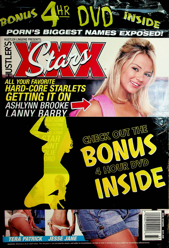 XXX Stars Magazine  Ashlyn Brooke / Tera Patrick w/DVD new/sealed  100121lm-dm