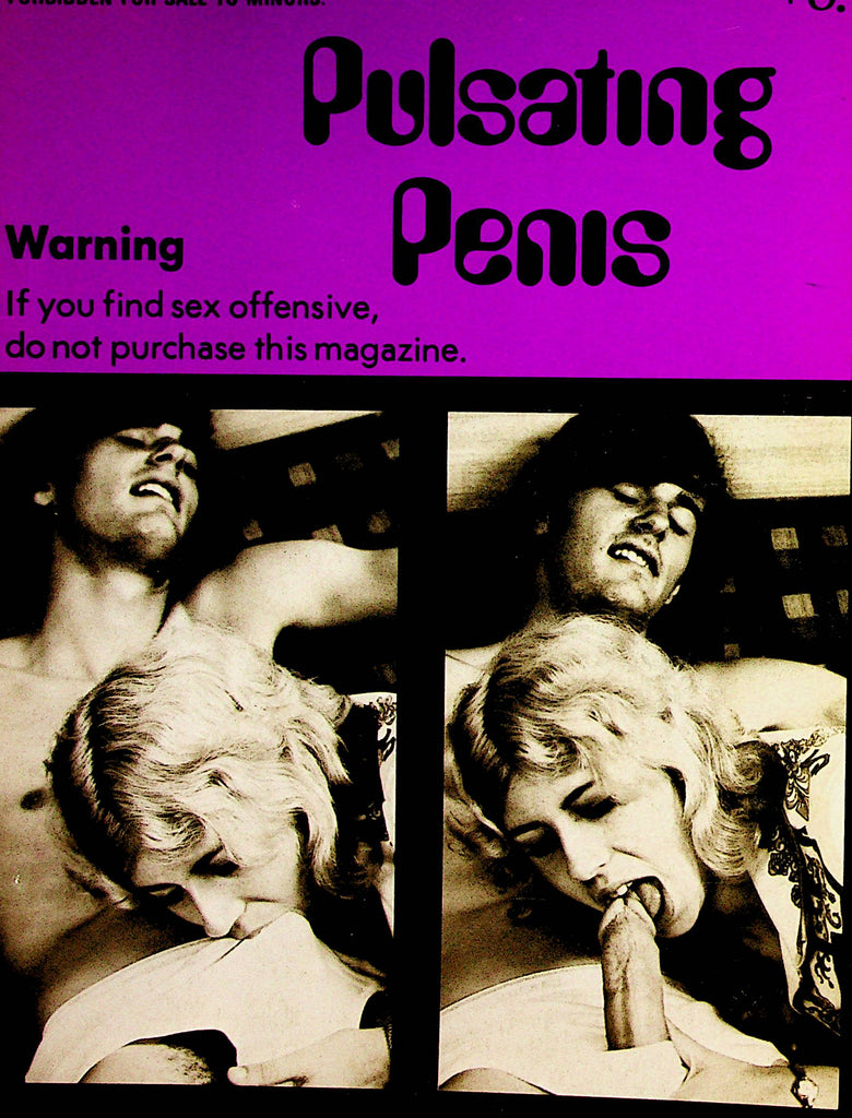 Pulsating Penis Magazine   Sexual Fulfillment   #1 1970's      102122lm-p